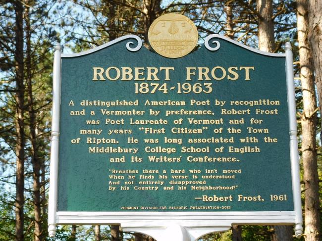 Robert Frost Sign